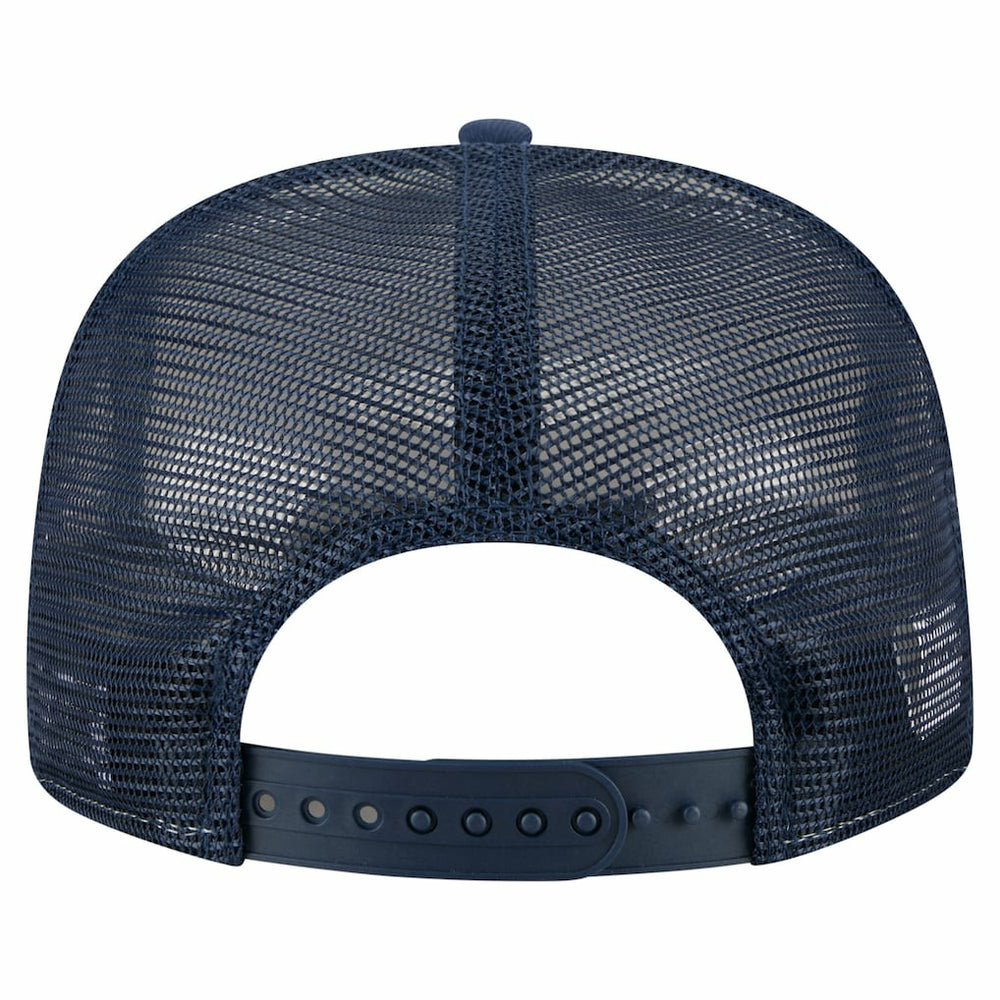 Dallas Cowboys New Era Cutout A-Frame 9FIFTY Snapback Hat Cream/Navy - NFL