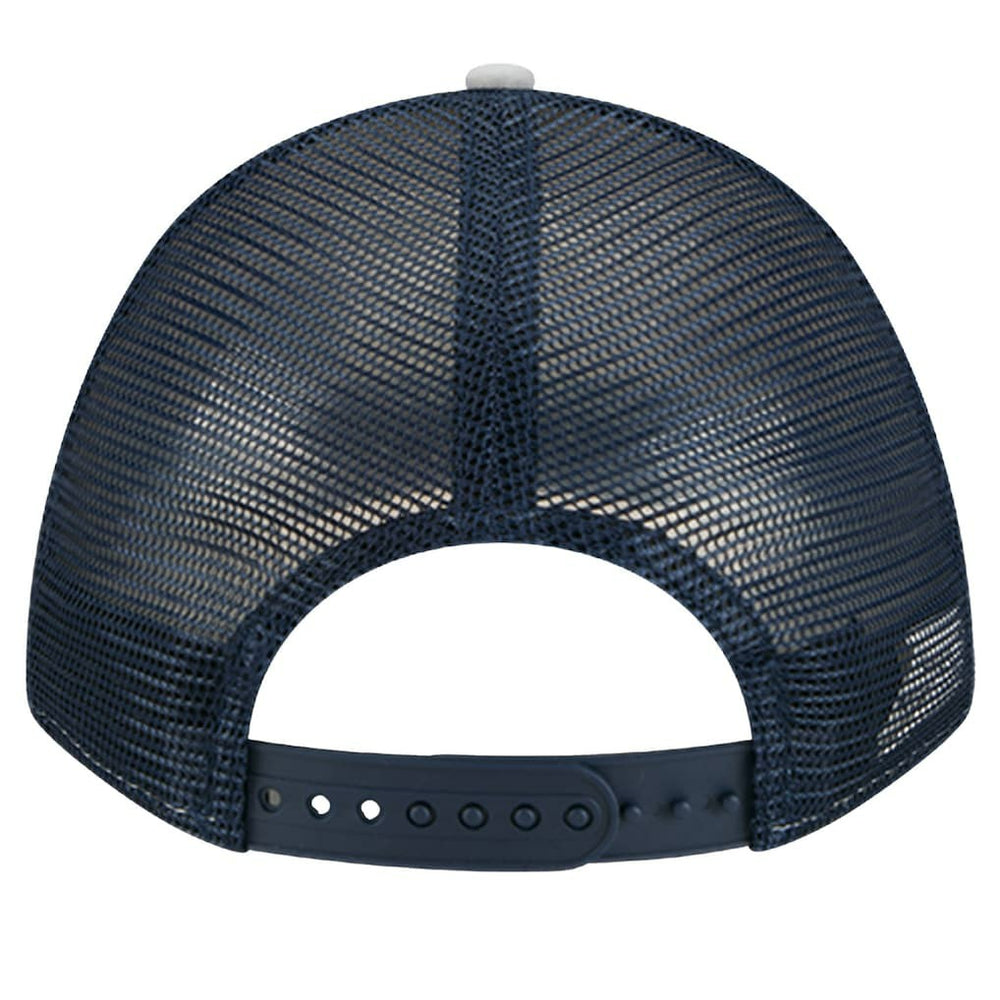 Dallas Cowboys New Era Linear A-Frame 9FORTY Adjustable Hat Silver/Navy - NFL