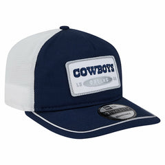 Dallas Cowboys New Era Patch 19TWENTY Adjustable Hat Navy/White - NFL