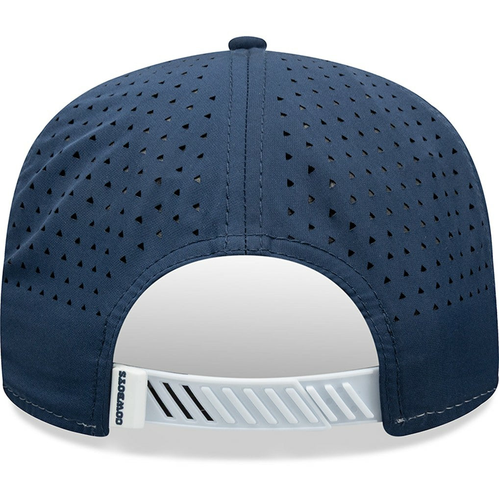 Dallas Cowboys New Era Established Patch 9SEVENTY Adjustable Hat White/Navy - NFL