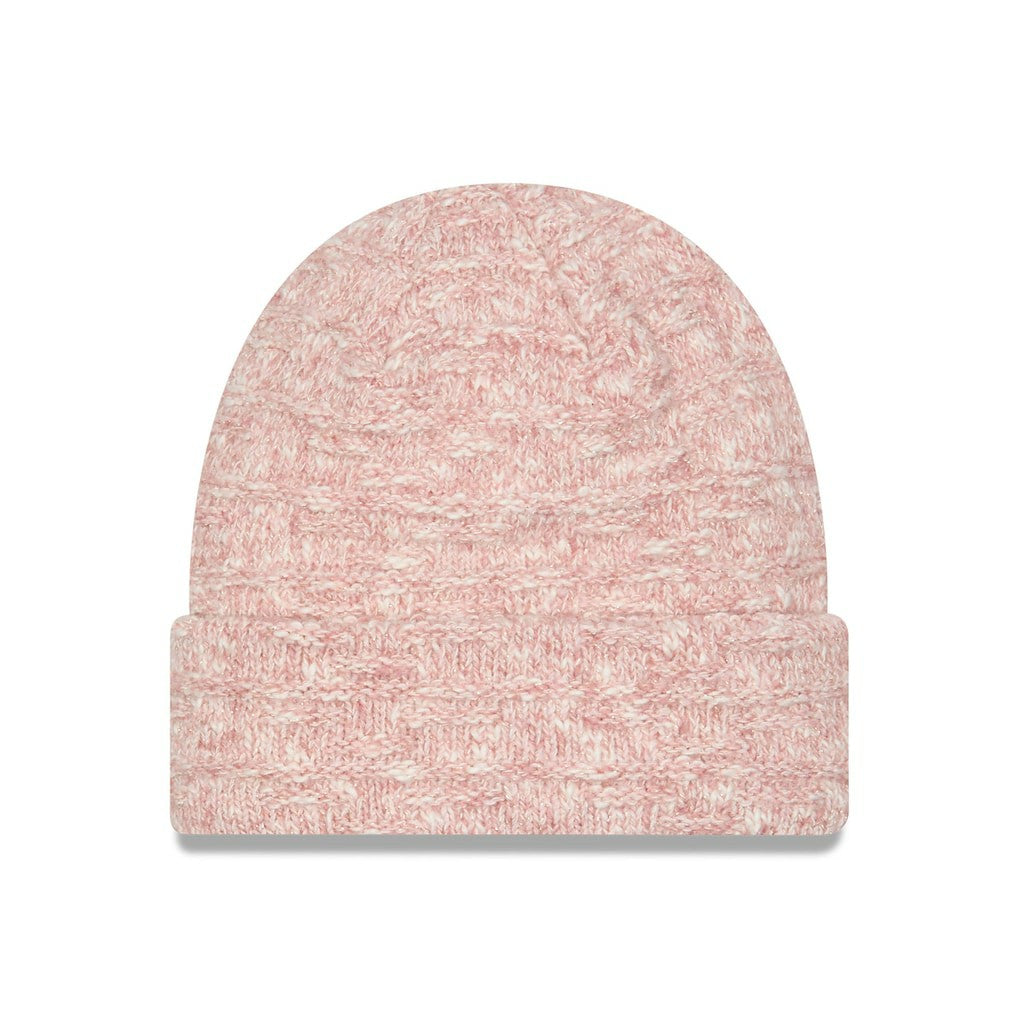 Dallas Cowboys New Era Women's Metallic Cuffed Knit Hat Pink - NFL