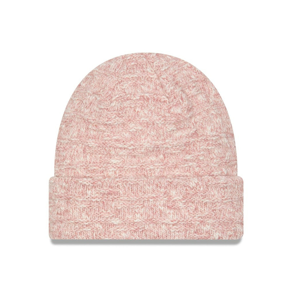 Dallas Cowboys New Era Women's Metallic Cuffed Knit Hat Pink - NFL