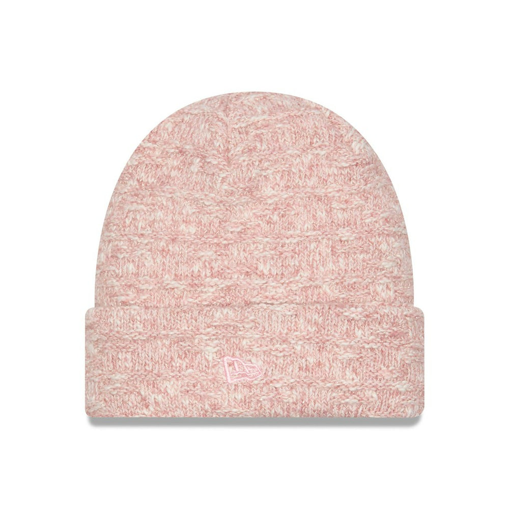 Dallas Cowboys New Era Women's Metallic Cuffed Knit Hat Pink - NFL