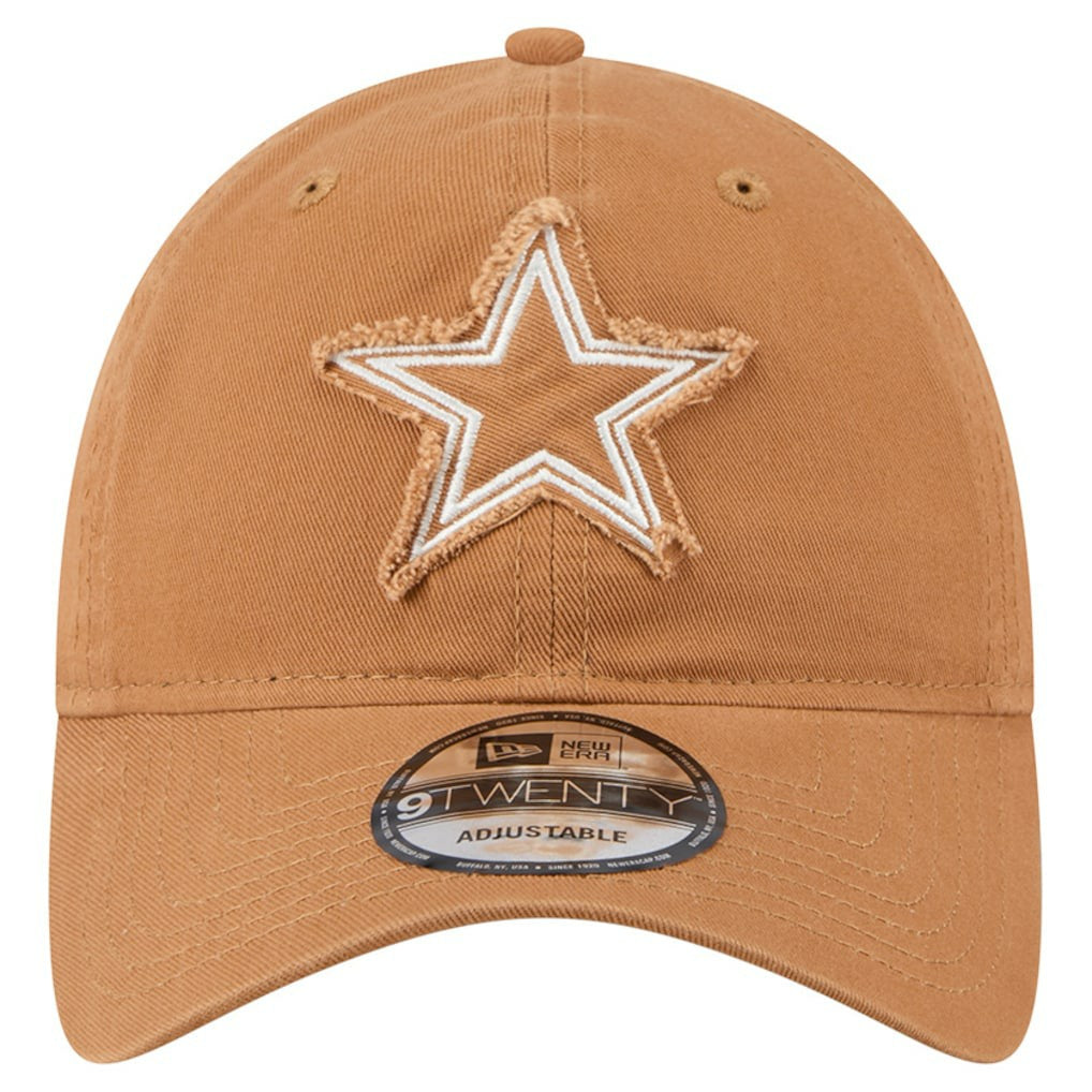 Dallas Cowboys New Era Stamp 9TWENTY Adjustable Hat Brown - NFL