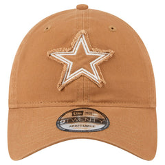 Dallas Cowboys New Era Stamp 9TWENTY Adjustable Hat Brown - NFL