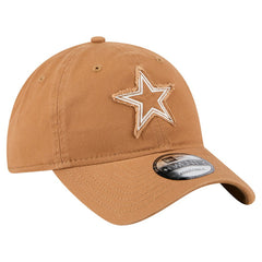 Dallas Cowboys New Era Stamp 9TWENTY Adjustable Hat Brown - NFL