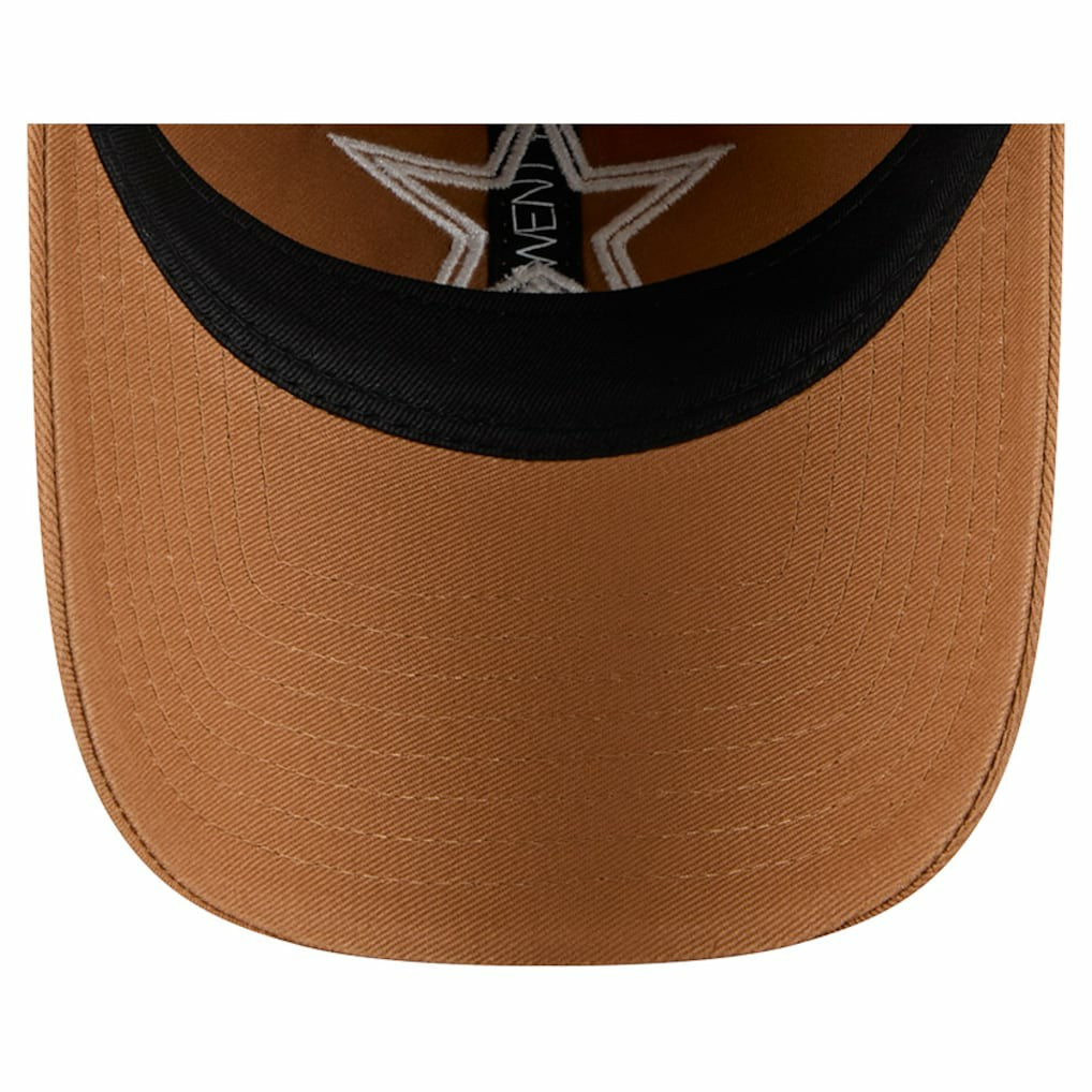 Dallas Cowboys New Era Stamp 9TWENTY Adjustable Hat Brown - NFL