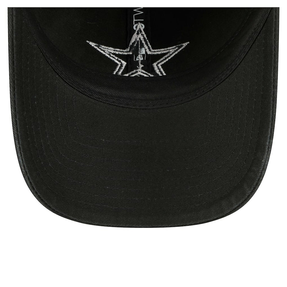 Dallas Cowboys New Era Stamp 9TWENTY Adjustable Hat Black - NFL