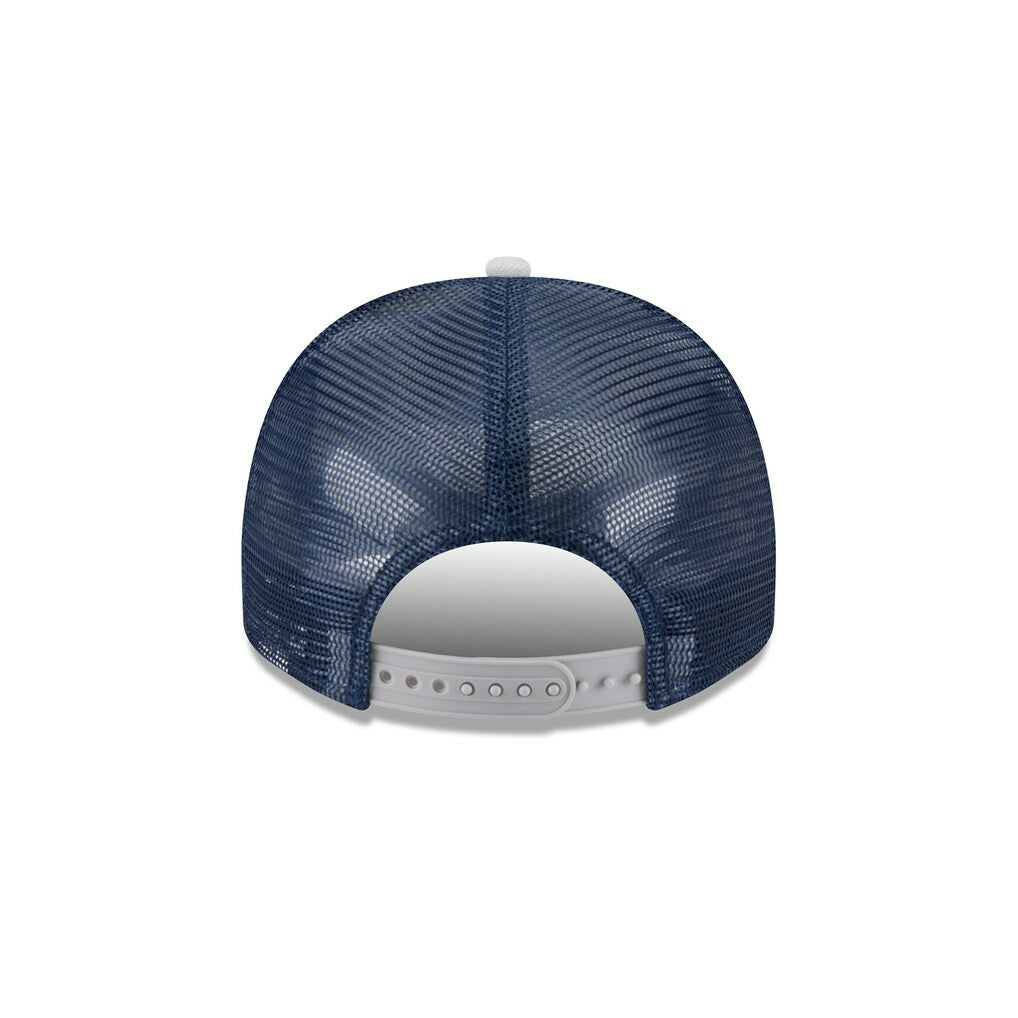 Dallas Cowboys New Era Banner A-Frame 9FIFTY Snapback Hat Cream/Navy - NFL