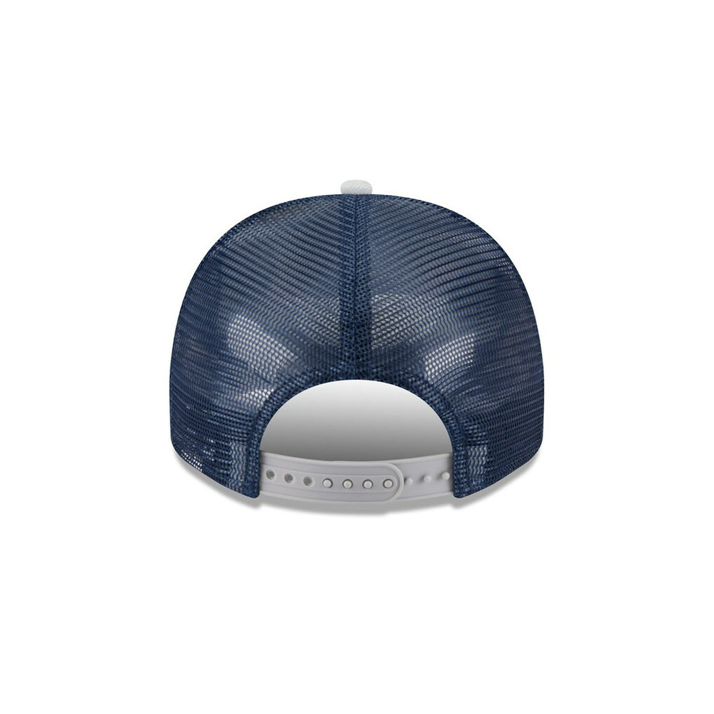 Dallas Cowboys New Era Banner A-Frame 9FIFTY Snapback Hat Cream/Navy - NFL