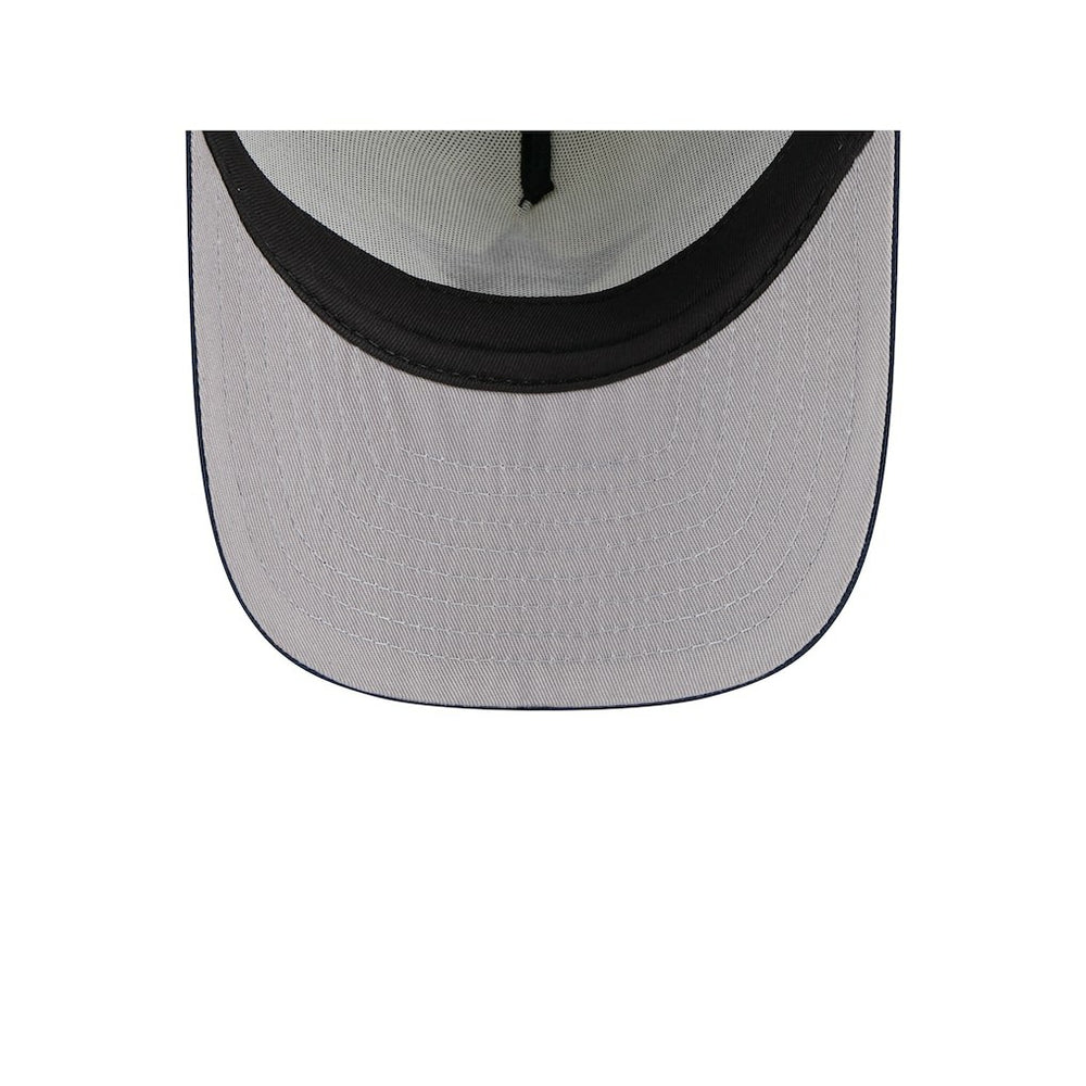 Dallas Cowboys New Era Banner A-Frame 9FIFTY Snapback Hat Cream/Navy - NFL