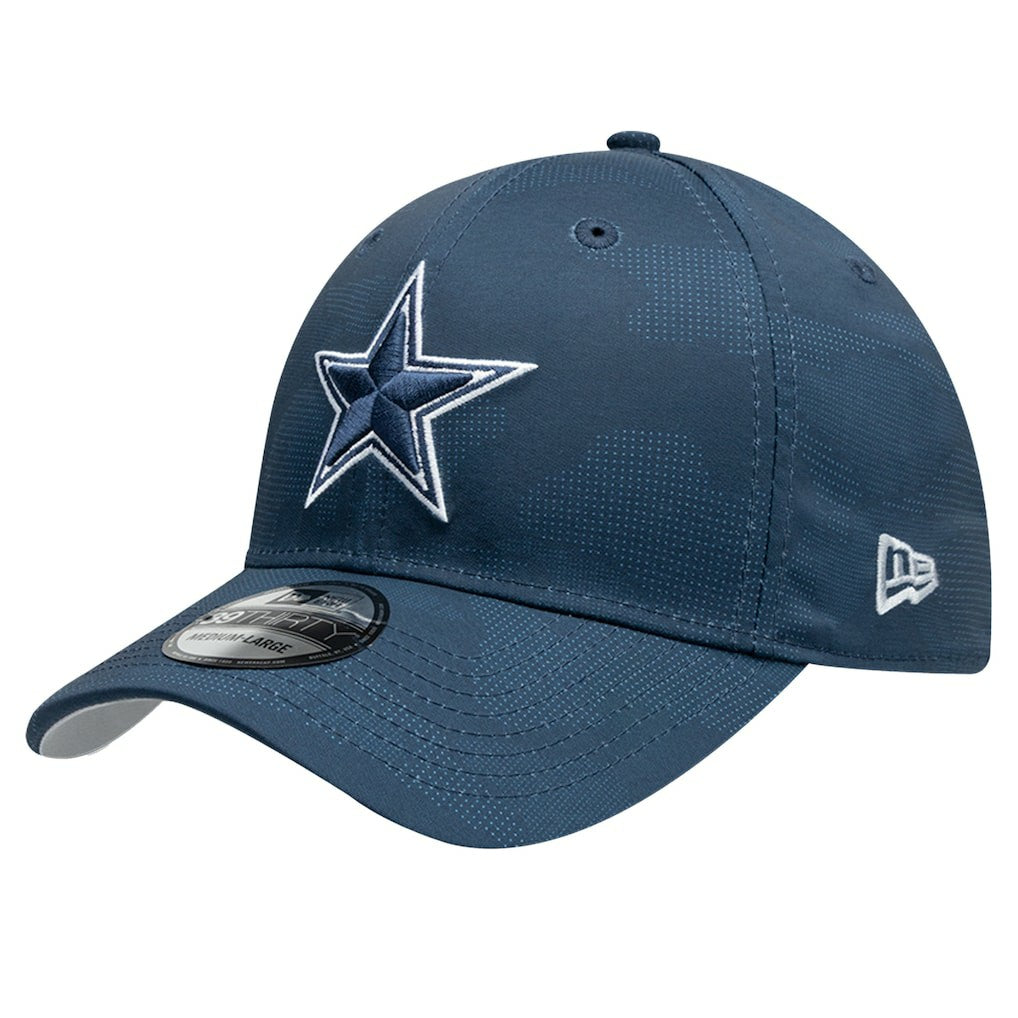 Dallas Cowboys New Era Tonal Camo 39THIRTY Flex Hat Navy - NFL