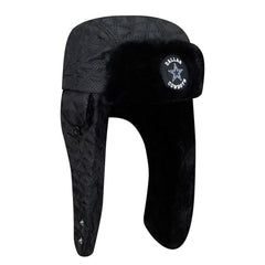 Dallas Cowboys New Era Quilted Trapper Hat Black - NFL