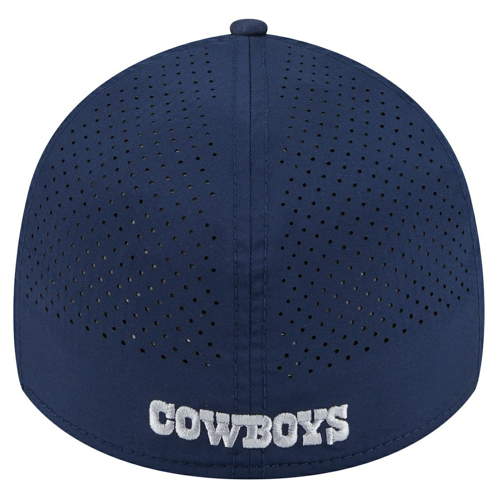 Dallas Cowboys New Era Featherweight Poly Rope Flex 39Thirty Hat Navy - NFL