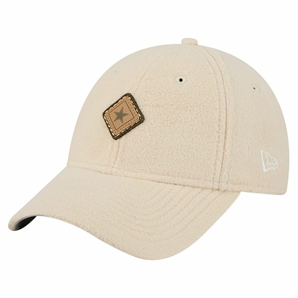 Dallas Cowboys New Era Women's Comfy 9FORTY Adjustable Hat Cream - NFL