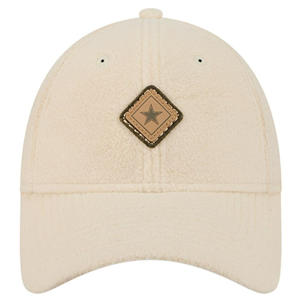 Dallas Cowboys New Era Women's Comfy 9FORTY Adjustable Hat Cream - NFL