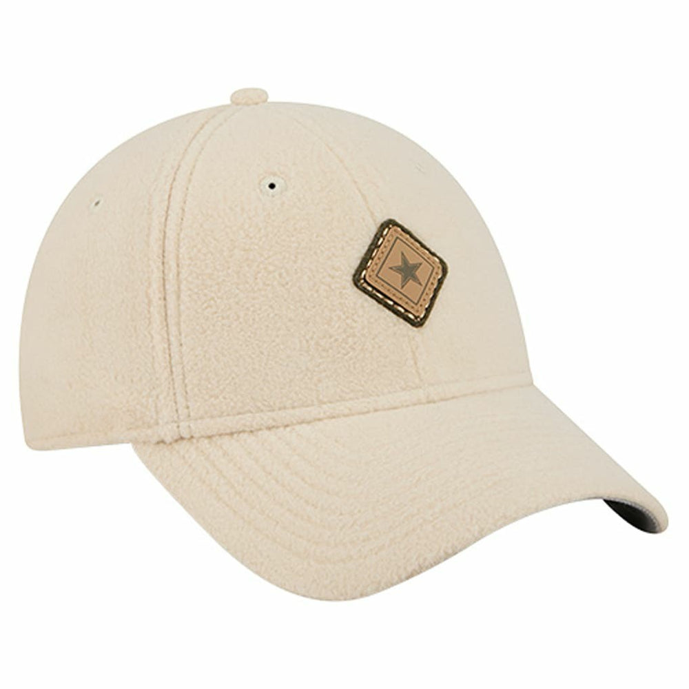 Dallas Cowboys New Era Women's Comfy 9FORTY Adjustable Hat Cream - NFL