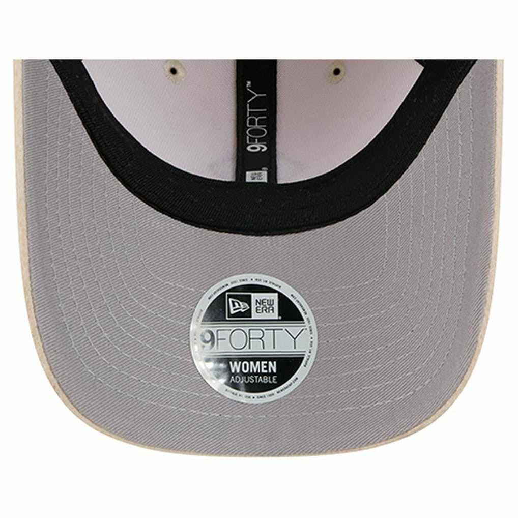 Dallas Cowboys New Era Women's Comfy 9FORTY Adjustable Hat Cream - NFL