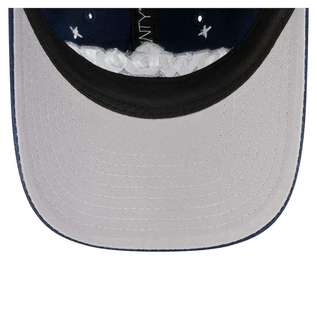 Dallas Cowboys New Era Girls Youth Cheer 9TWENTY Adjustable Hat Navy - NFL