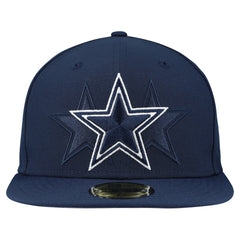 Dallas Cowboys New Era Tri-Hit 59FIFTY Fitted Hat Navy - NFL