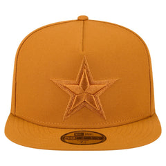 Dallas Cowboys New Era Color Pack A-Frame 59FIFTY Fitted Hat Brown - NFL