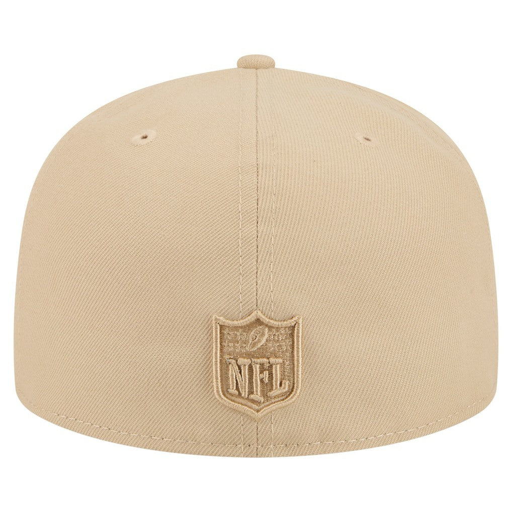 Dallas Cowboys New Era Color Pack A-Frame 59FIFTY Fitted Hat Light Beige - NFL