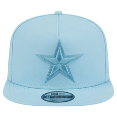 Dallas Cowboys New Era Color Pack A-Frame 9FIFTY Snapback Hat Light Blue - NFL