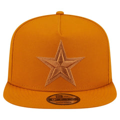 Dallas Cowboys New Era Color Pack A-Frame 9FIFTY Snapback Hat Brown - NFL