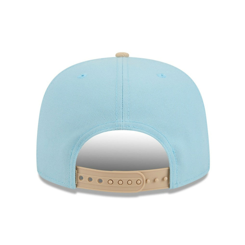 Dallas Cowboys New Era Two-Tone Color Pack A-Frame 9FIFTY Snapback Hat Light Blue/Brown - NFL