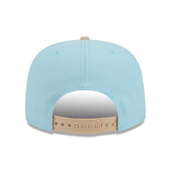 Dallas Cowboys New Era Two-Tone Color Pack A-Frame 9FIFTY Snapback Hat Light Blue/Brown - NFL