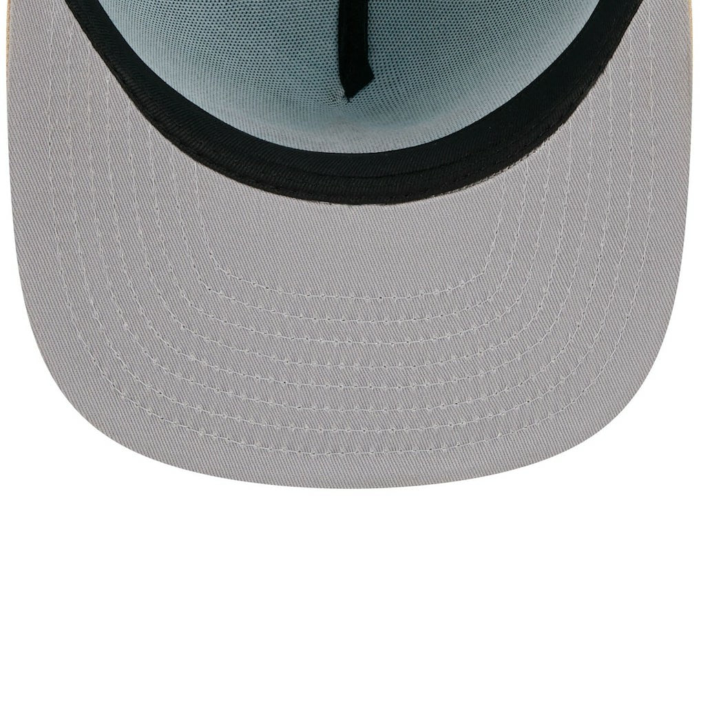 Dallas Cowboys New Era Two-Tone Color Pack A-Frame 9FIFTY Snapback Hat Light Blue/Brown - NFL
