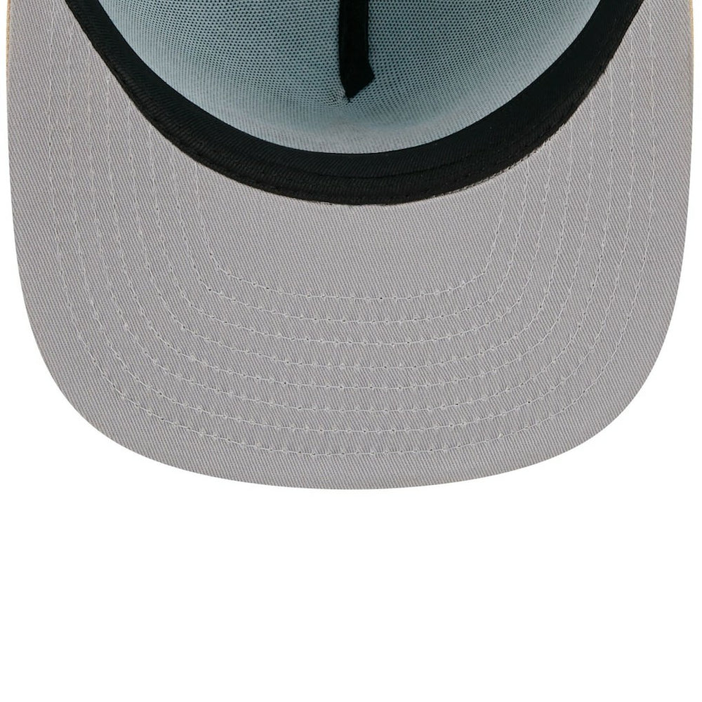Dallas Cowboys New Era Two-Tone Color Pack A-Frame 9FIFTY Snapback Hat Light Blue/Brown - NFL
