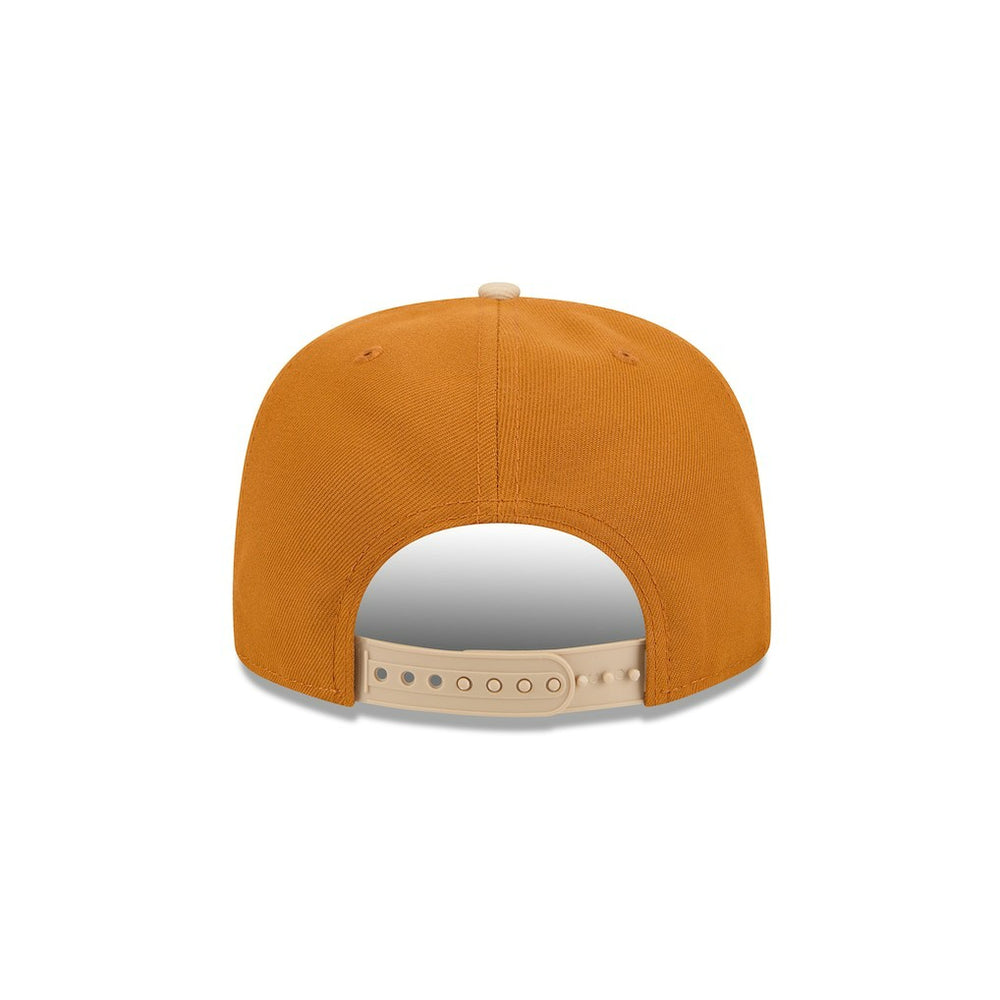 Dallas Cowboys New Era Two-Tone Color Pack A-Frame 9FIFTY Snapback Hat Brown/Light Beige - NFL