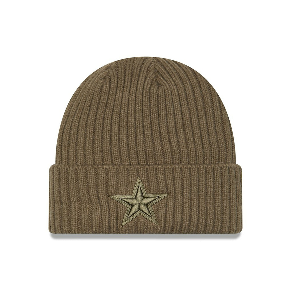 Dallas Cowboys New Era Color Pack Cuffed Knit Hat Olive - NFL