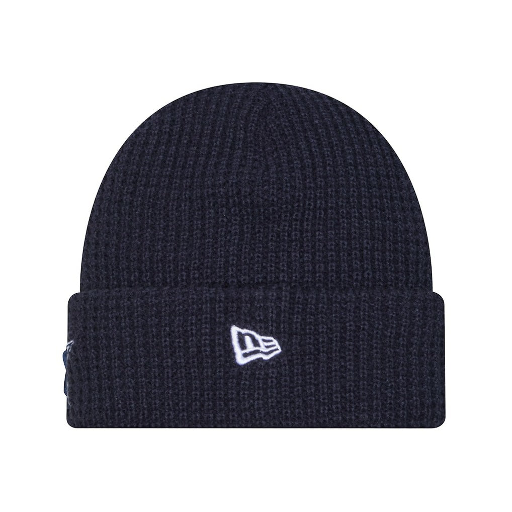 Dallas Cowboys New Era Youth Waffle Cuffed Knit Hat Navy - NFL