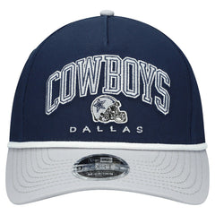 Dallas Cowboys New Era Preschool Arch 9FORTY M-Crown A-Frame COOLERA Adjustable Hat Navy/Gray - NFL