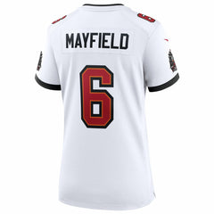 Baker Mayfield Tampa Bay Buccaneers Women's 50th Season White Game Jersey White - Nike