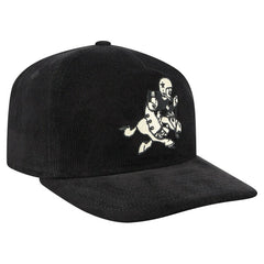 Dallas Cowboys New Era Retro Joe Nostalgic Corduroy Golfer Adjustable Hat Black - NFL