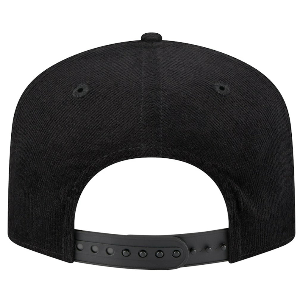 Dallas Cowboys New Era Retro Joe Nostalgic Corduroy Golfer Adjustable Hat Black - NFL