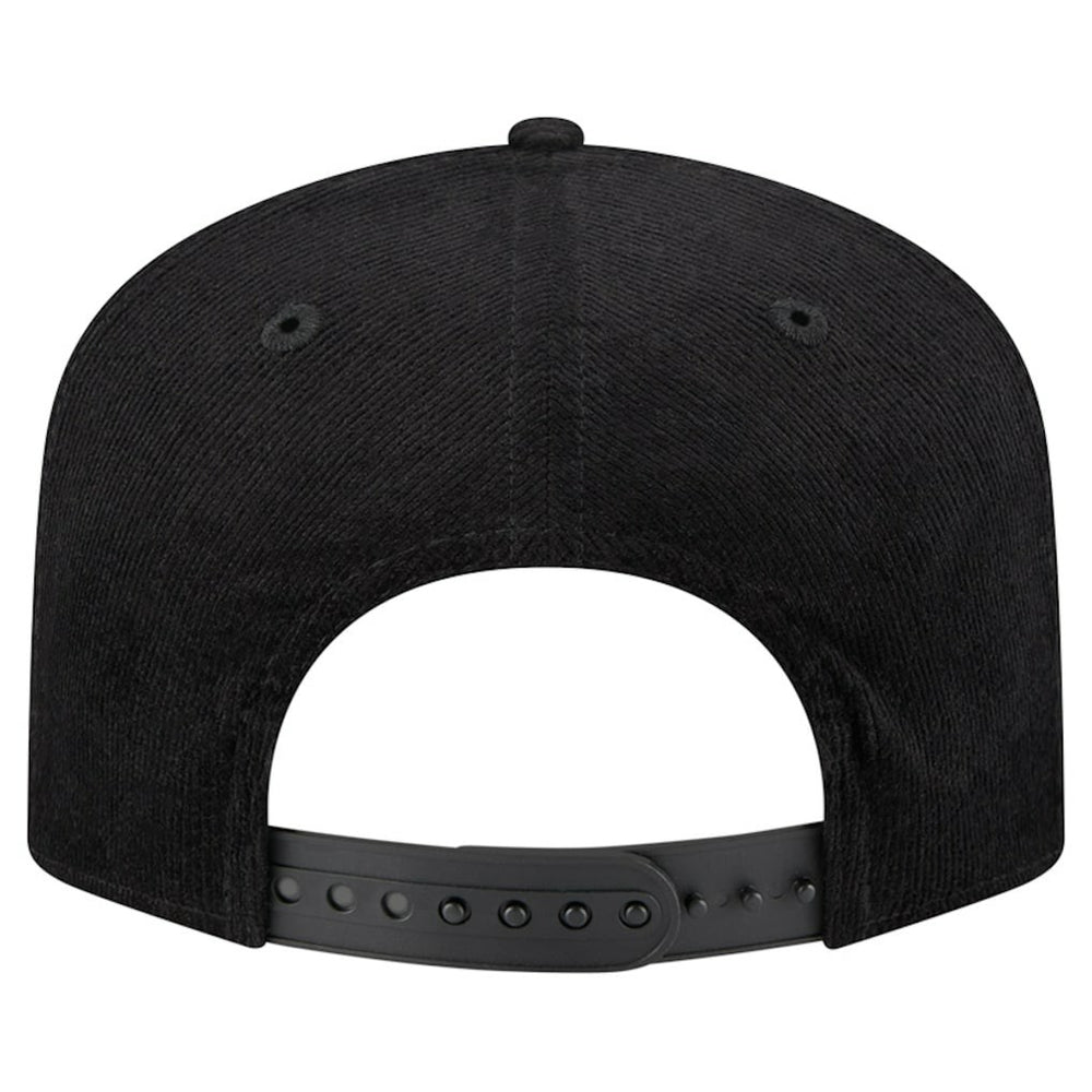 Dallas Cowboys New Era Retro Joe Nostalgic Corduroy Golfer Adjustable Hat Black - NFL
