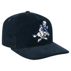Dallas Cowboys New Era Retro Joe Nostalgic Corduroy Golfer Adjustable Hat Navy - NFL