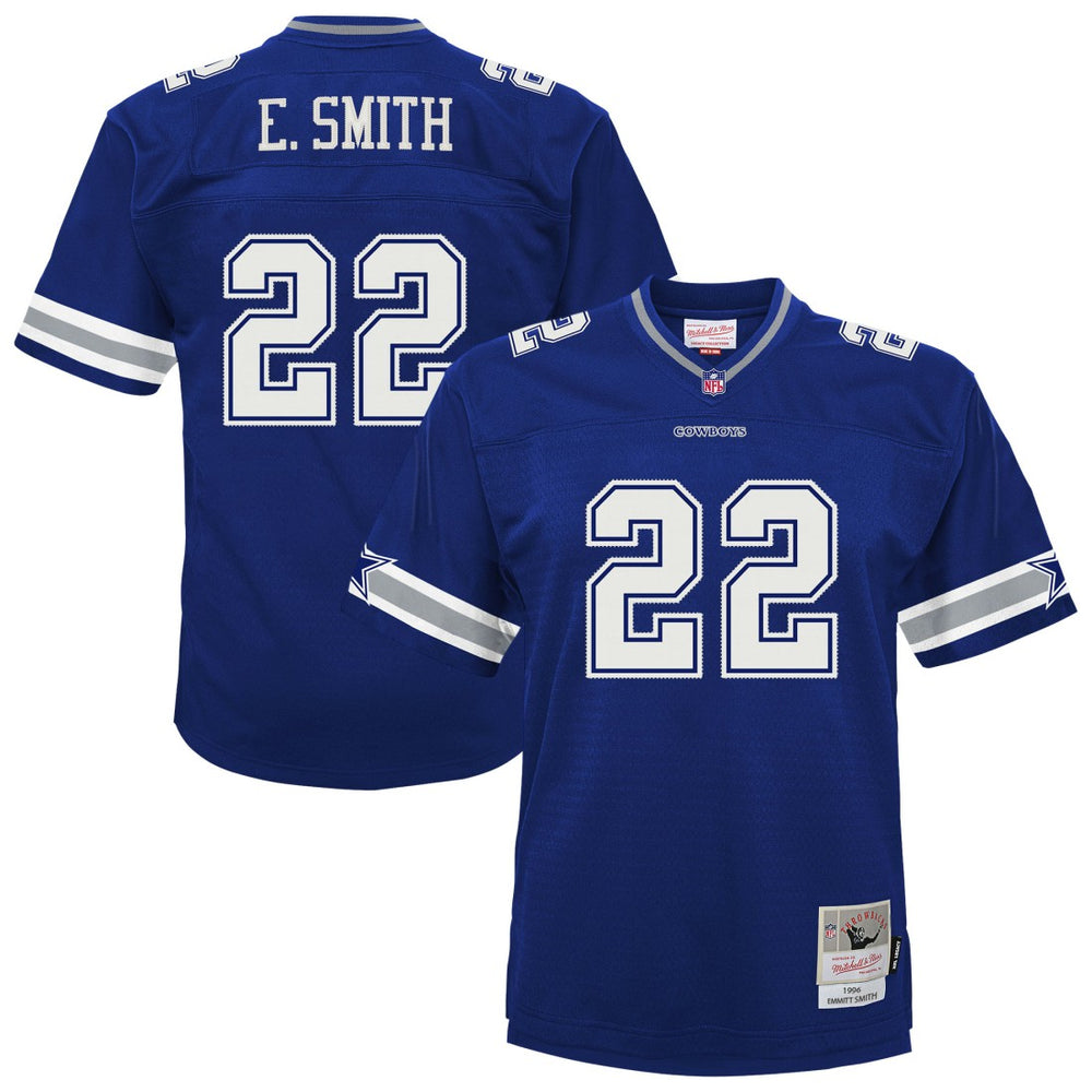 Emmitt Smith Dallas Cowboys Preschool 1996 Retired Player Legacy Jersey Navy - Mitchell & Ness