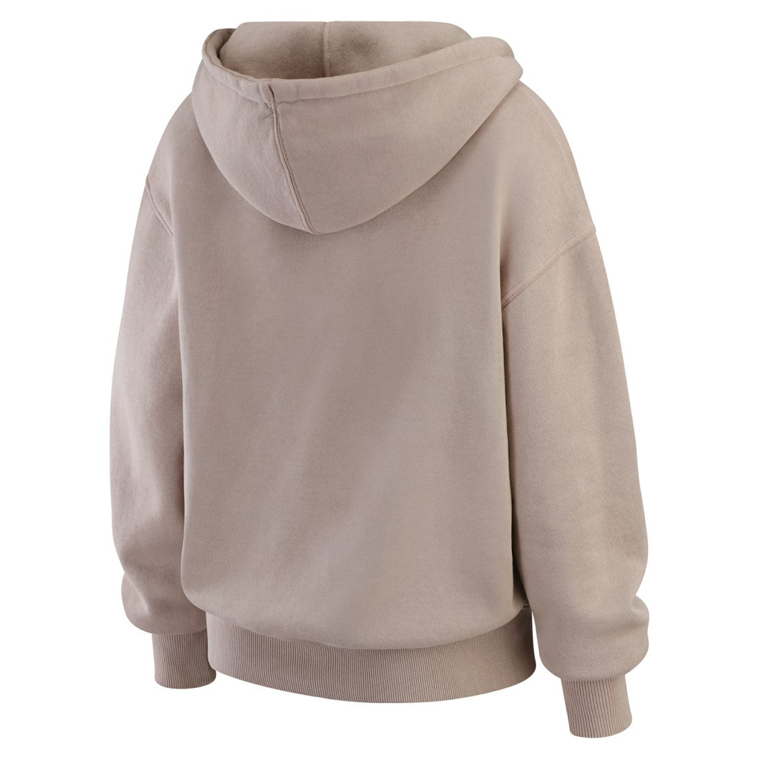 Detroit Lions WEAR by Erin Andrews Women's Washed Pullover Crewdie Tan - NFL