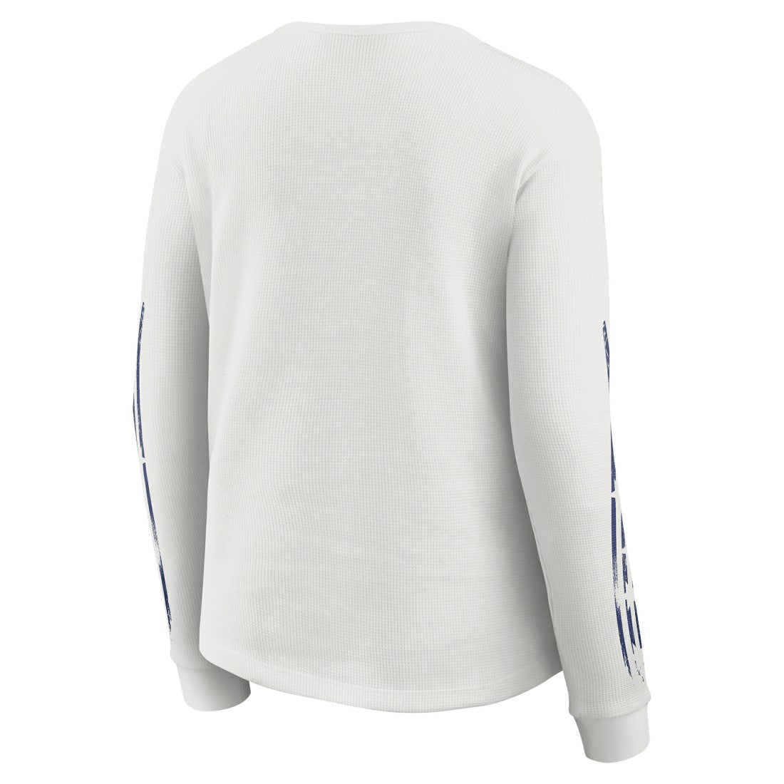 New York Giants WEAR by Erin Andrews Women's Graphic Waffle Long-Sleeve T-Shirt White - NFL