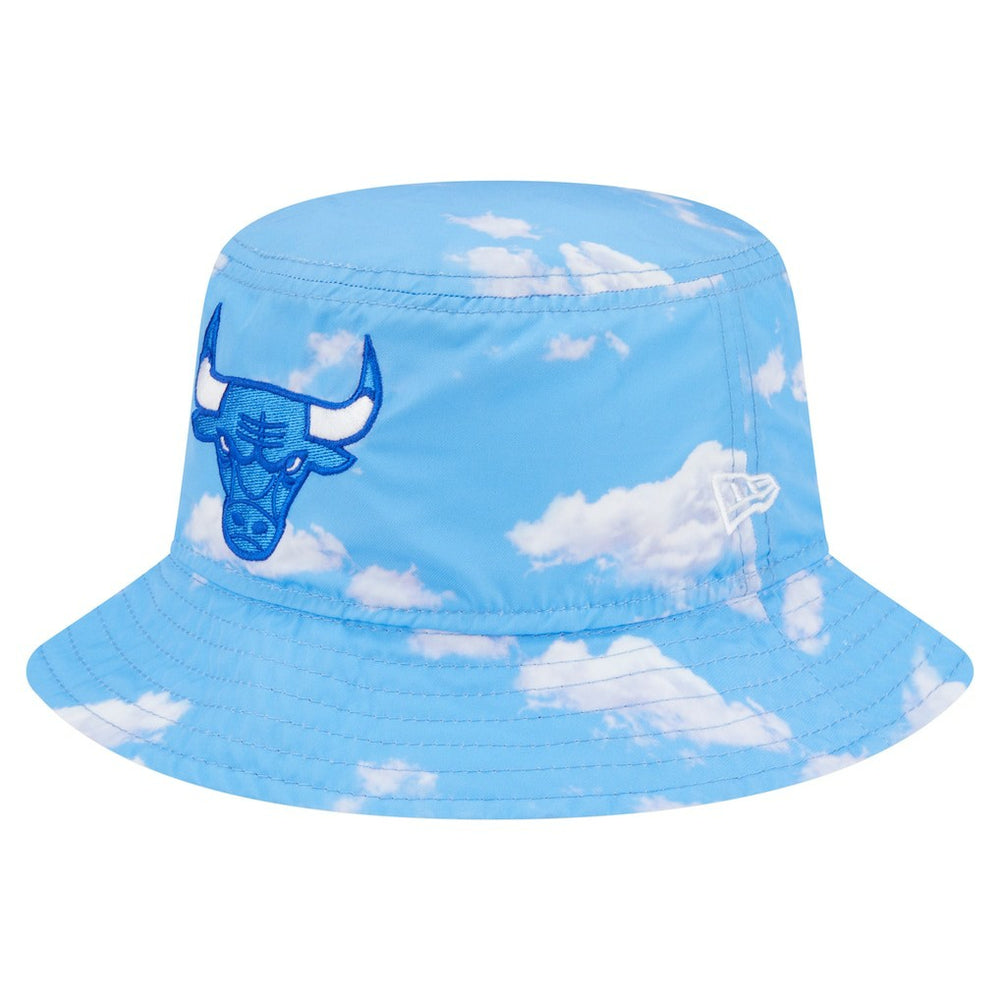 New Era - Chicago Bulls Summer Sun and Storm Reversible Bucket Hat - Black/Light Blue