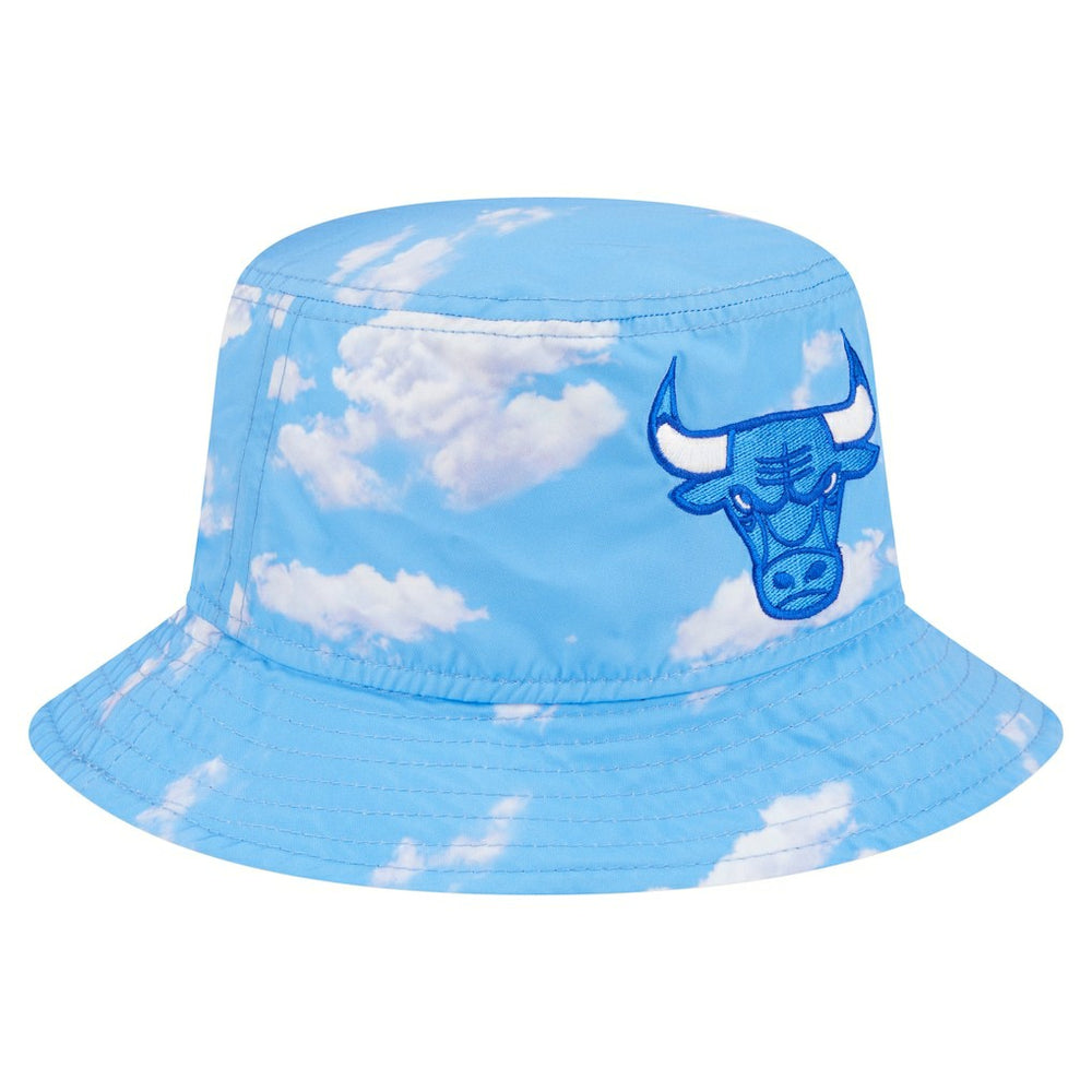 New Era - Chicago Bulls Summer Sun and Storm Reversible Bucket Hat - Black/Light Blue