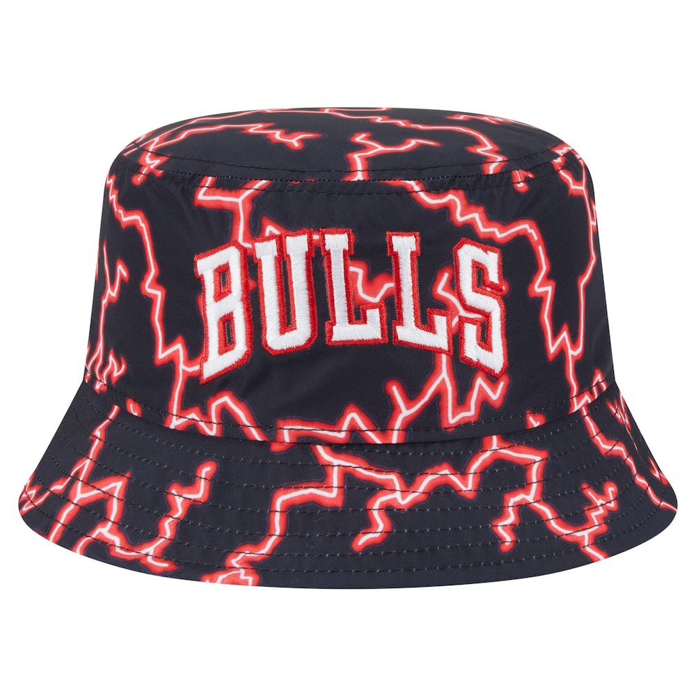 New Era - Chicago Bulls Summer Sun and Storm Reversible Bucket Hat - Black/Light Blue