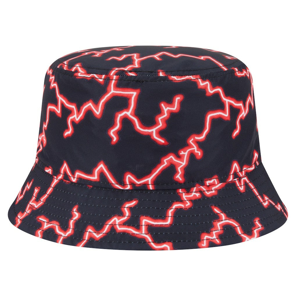 New Era - Chicago Bulls Summer Sun and Storm Reversible Bucket Hat - Black/Light Blue
