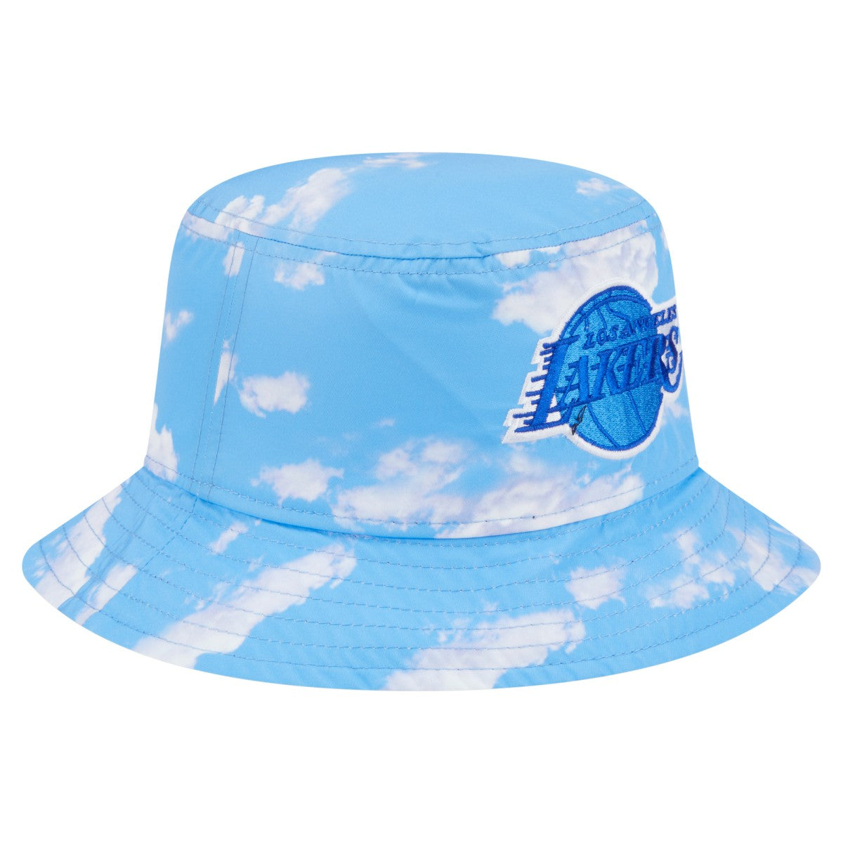 New Era - Los Angeles Lakers Summer Sun and Storm Reversible Bucket Hat - Black/Light Blue
