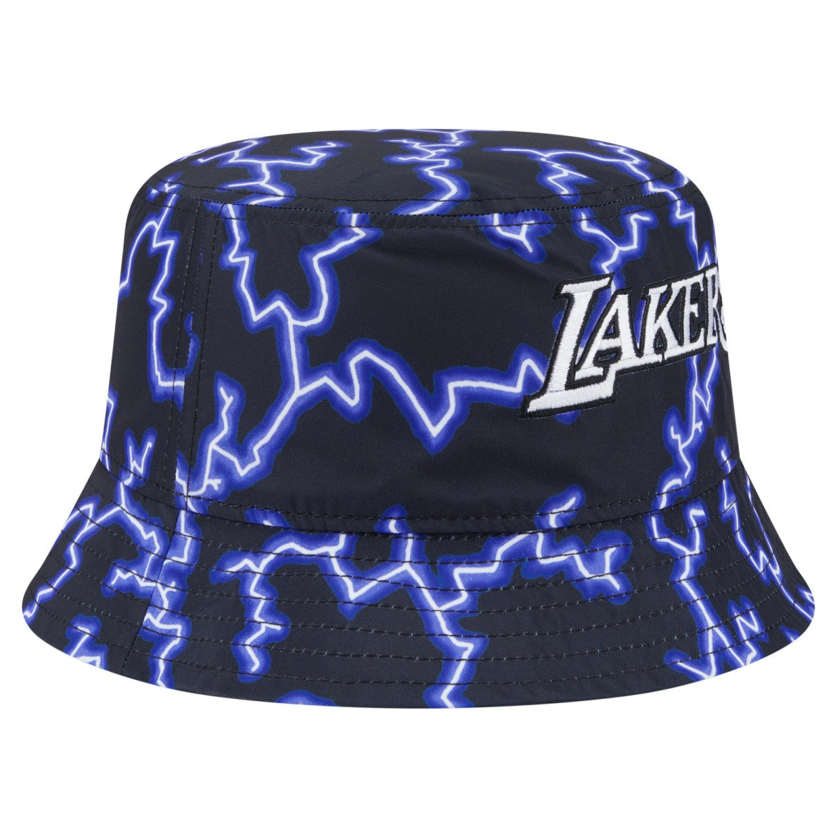 New Era - Los Angeles Lakers Summer Sun and Storm Reversible Bucket Hat - Black/Light Blue